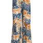 Arizona Patchwork Print Linen Pant Multi