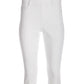 Pull-On Pedal Pusher White