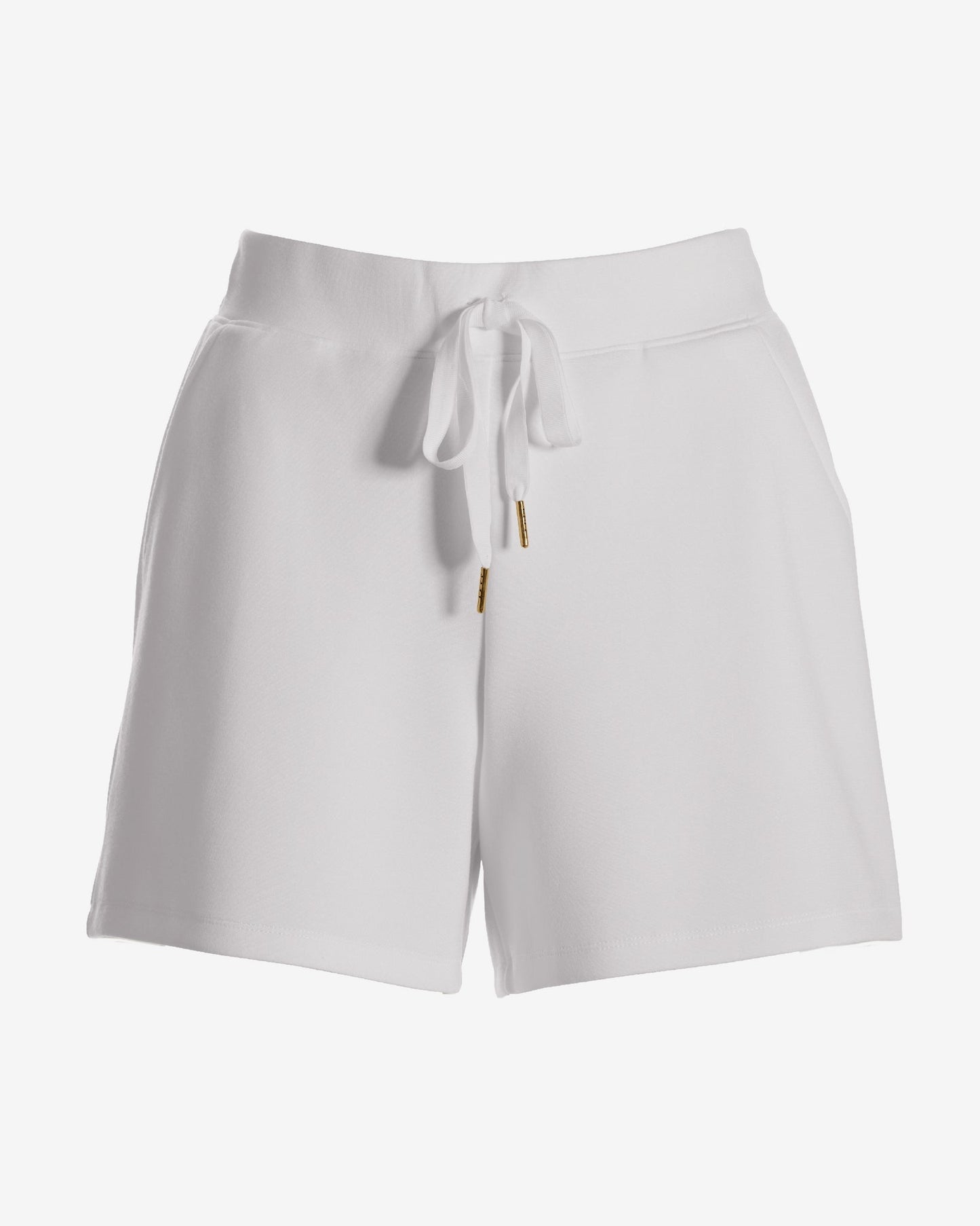 Luxe Lounge Drawstring Short Off White