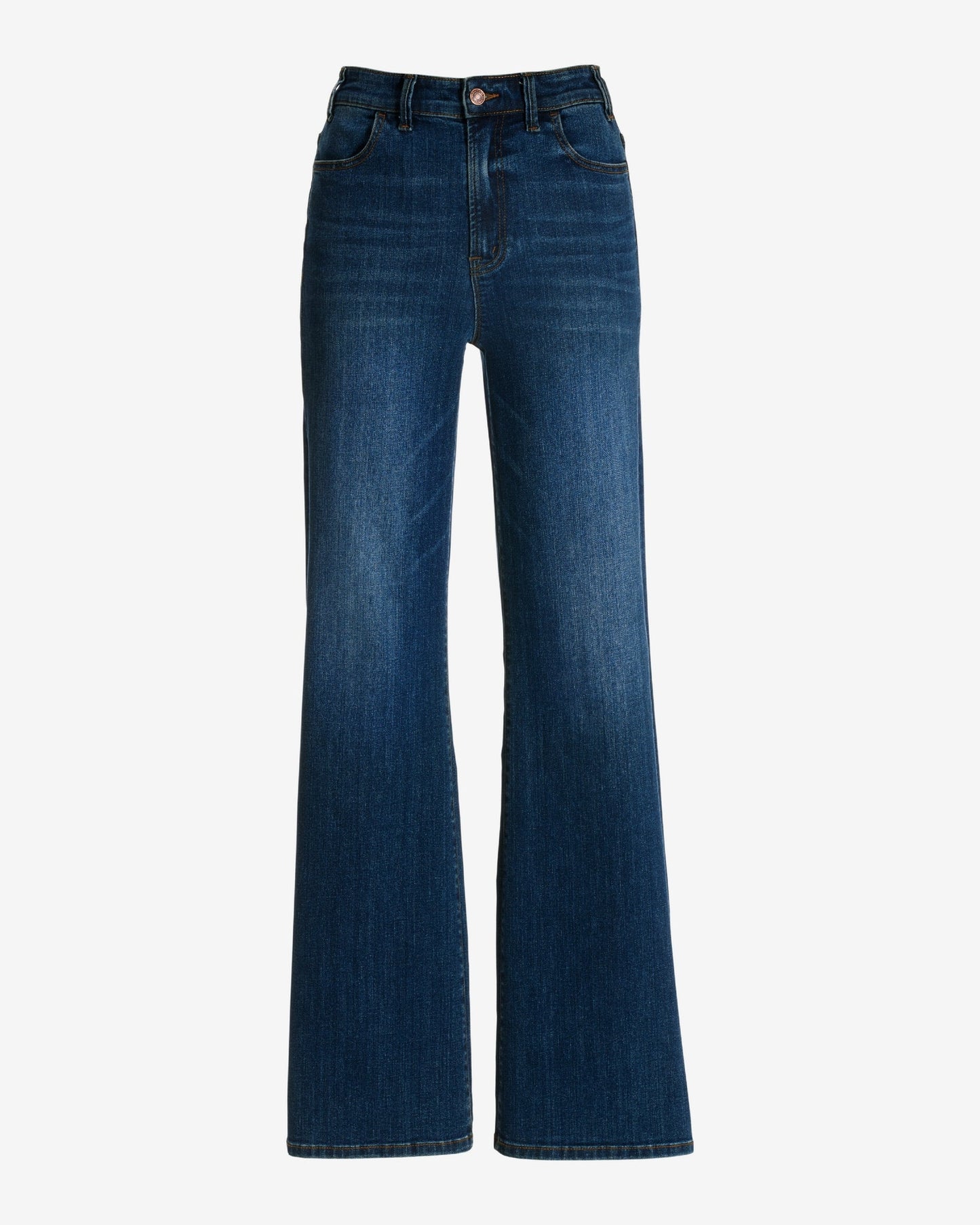 Malibu High-Rise Wide Leg Jean Bold Blue