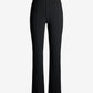 Beyond Travel High Rise Slit Front Pant Jet Black