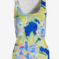 So Modern Printed Scoop Neck Tank Angela Floral