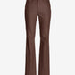 Monterey Coated High Rise Bootcut Jean Safari Brown