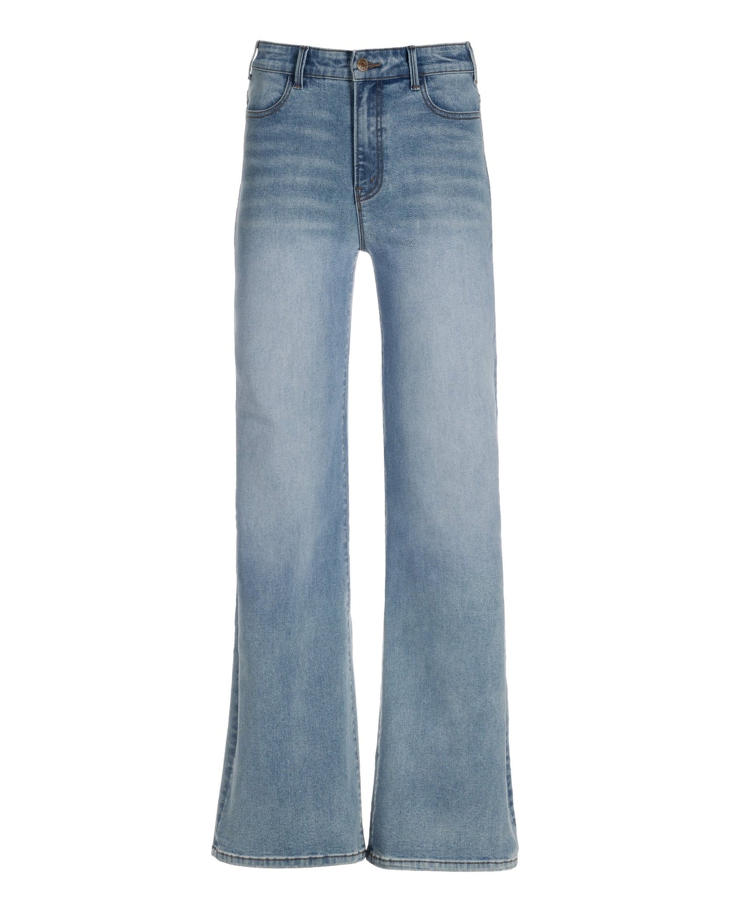 Malibu High-Rise Wide Leg Jean Light Med Wash