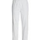 Sedona Pull On Rolled Cuff Straight Leg Pants White
