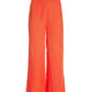 Malibu Linen Cropped Pant Hot Coral