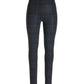 Aspen Plaid Knit Pull On Ponte Legging Black/Light Blue
