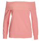 Slouchy Fold Over Sweatshirt Sachet Pink
