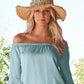 Shell Raffia Wide Brim Hat Natural