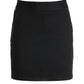 Denim Pull-On Skort Black