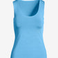 So Modern Scoop Neck Tank Top Baltic Sea