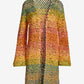 Crochet Sequin Sweater Duster Multi