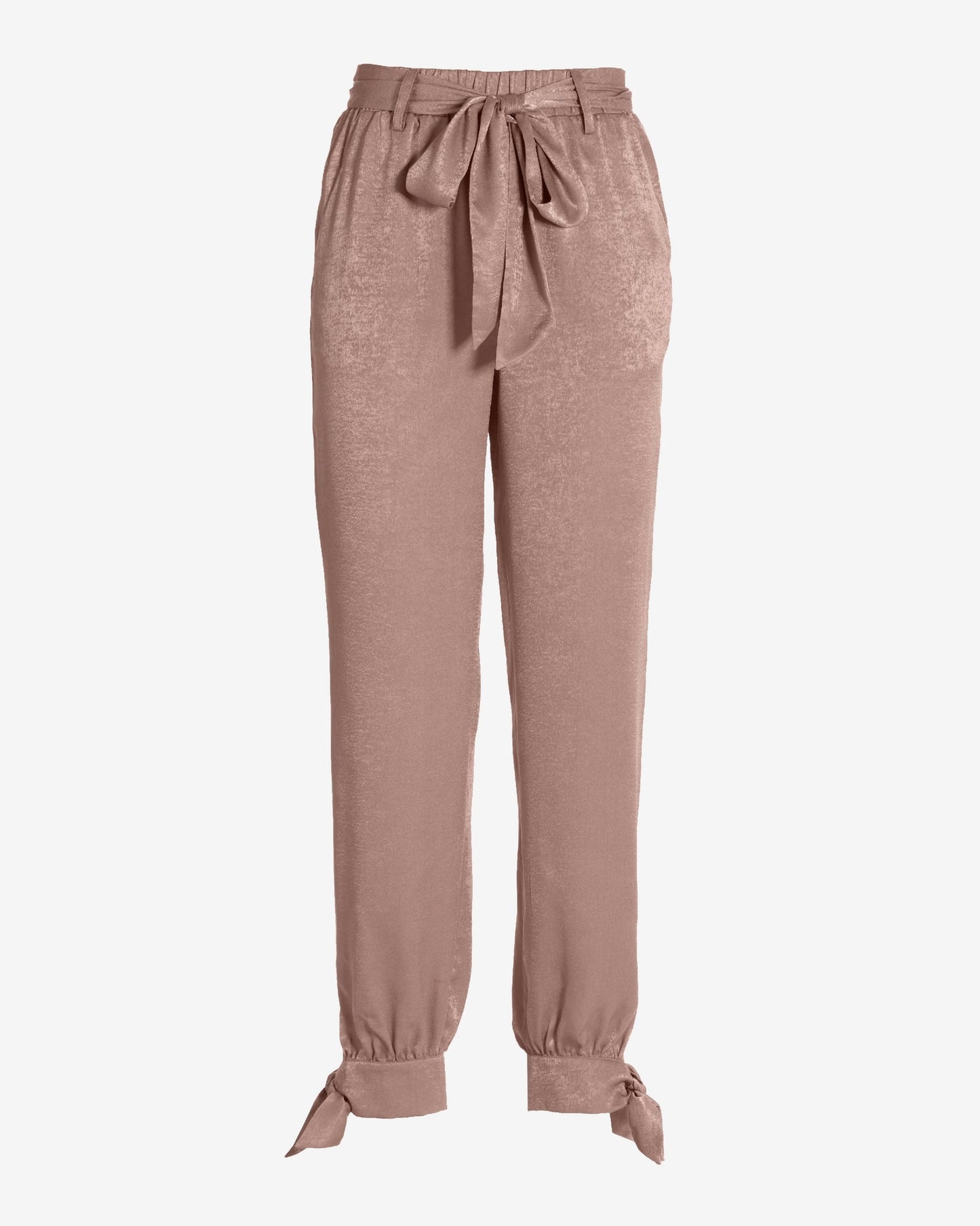 Satin Jogger Pant Champagne
