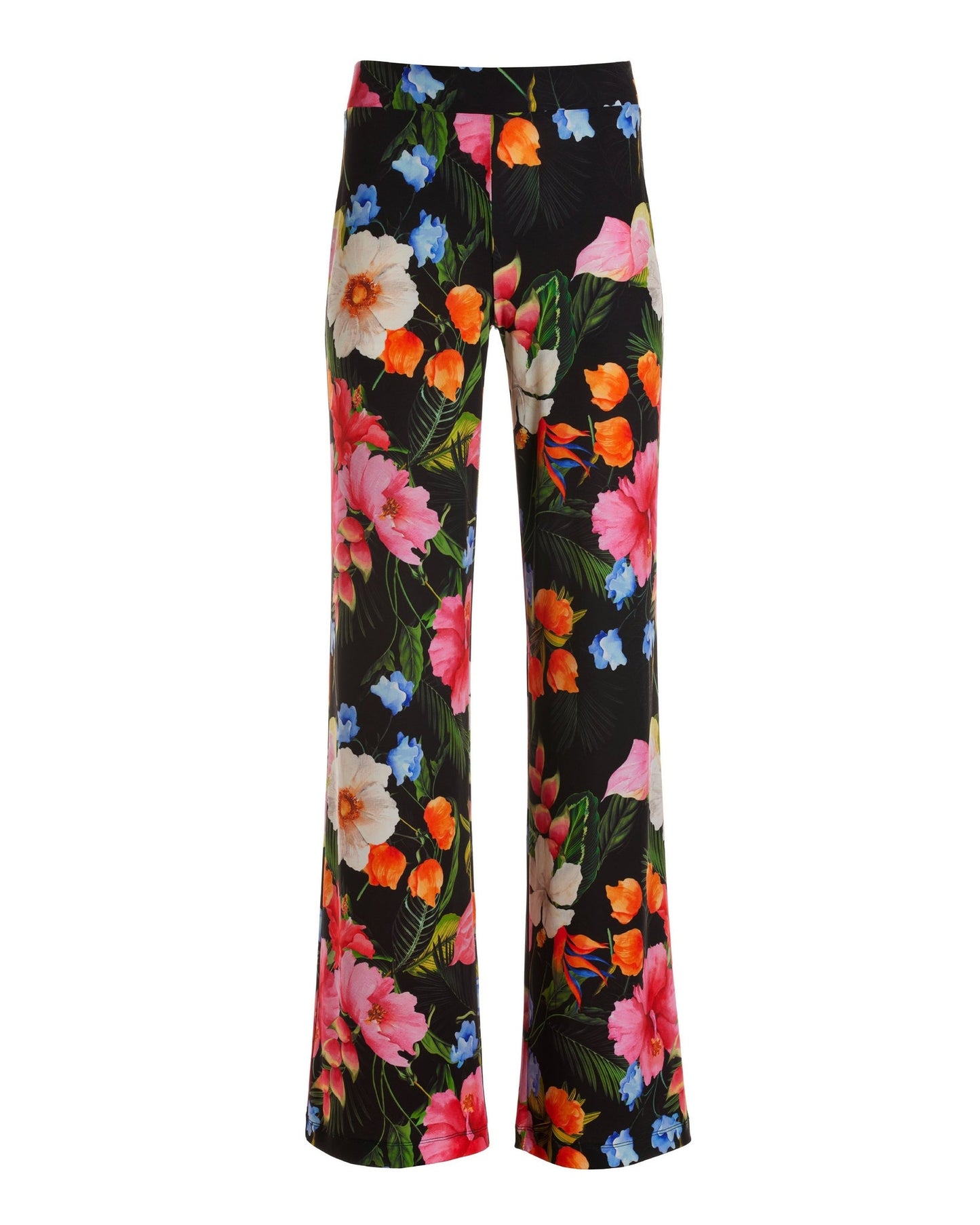 Montauk Oasis Knit Palazzo Pant Black Multi