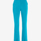 Newport Modern Slim Straight Leg Slit Front Trouser Pant Scuba Blue