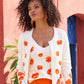 Tropical Resin Earring Orange