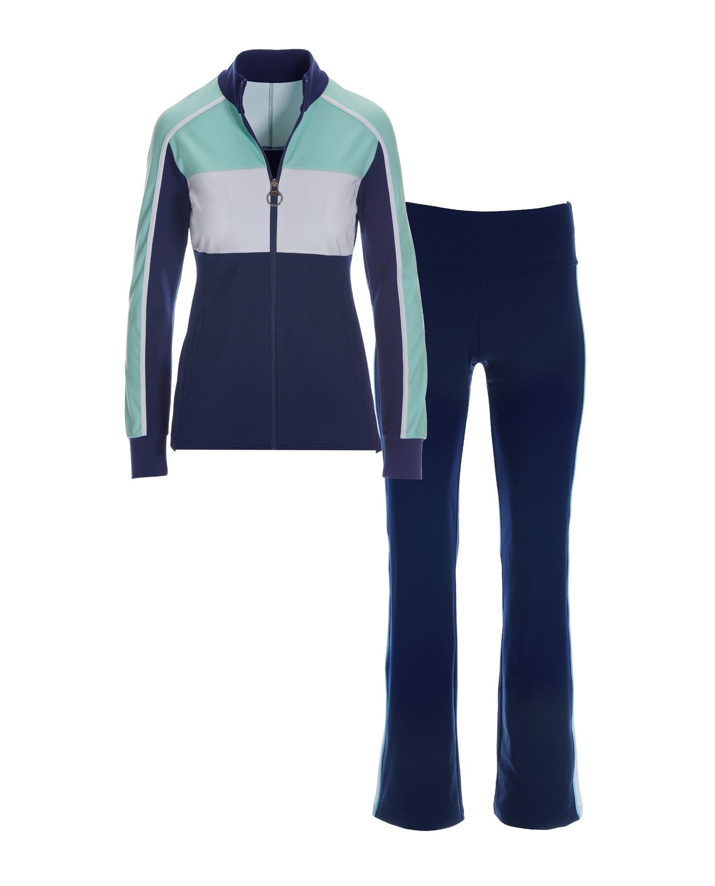 B-Active Colorblocked Coordinating Set Navy Multi