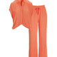 Short-Sleeve Gauze Lounge Set Desert Flower