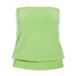 So Sexy Strapless Blouson Tube Top 2BL20 Paradise Green