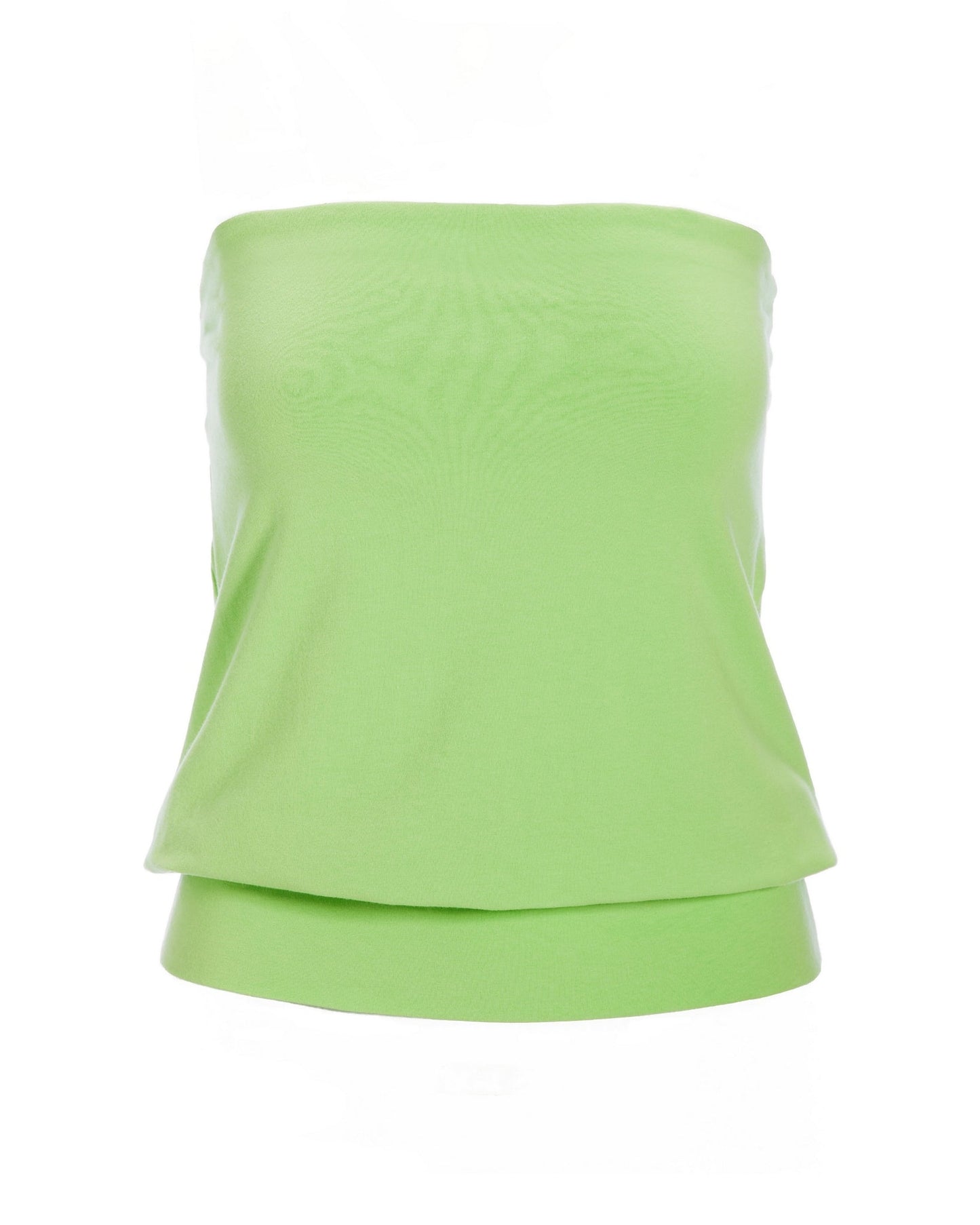 So Sexy Strapless Blouson Tube Top 2BL20 Paradise Green