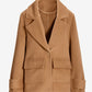 Chic Lady Coat Camel