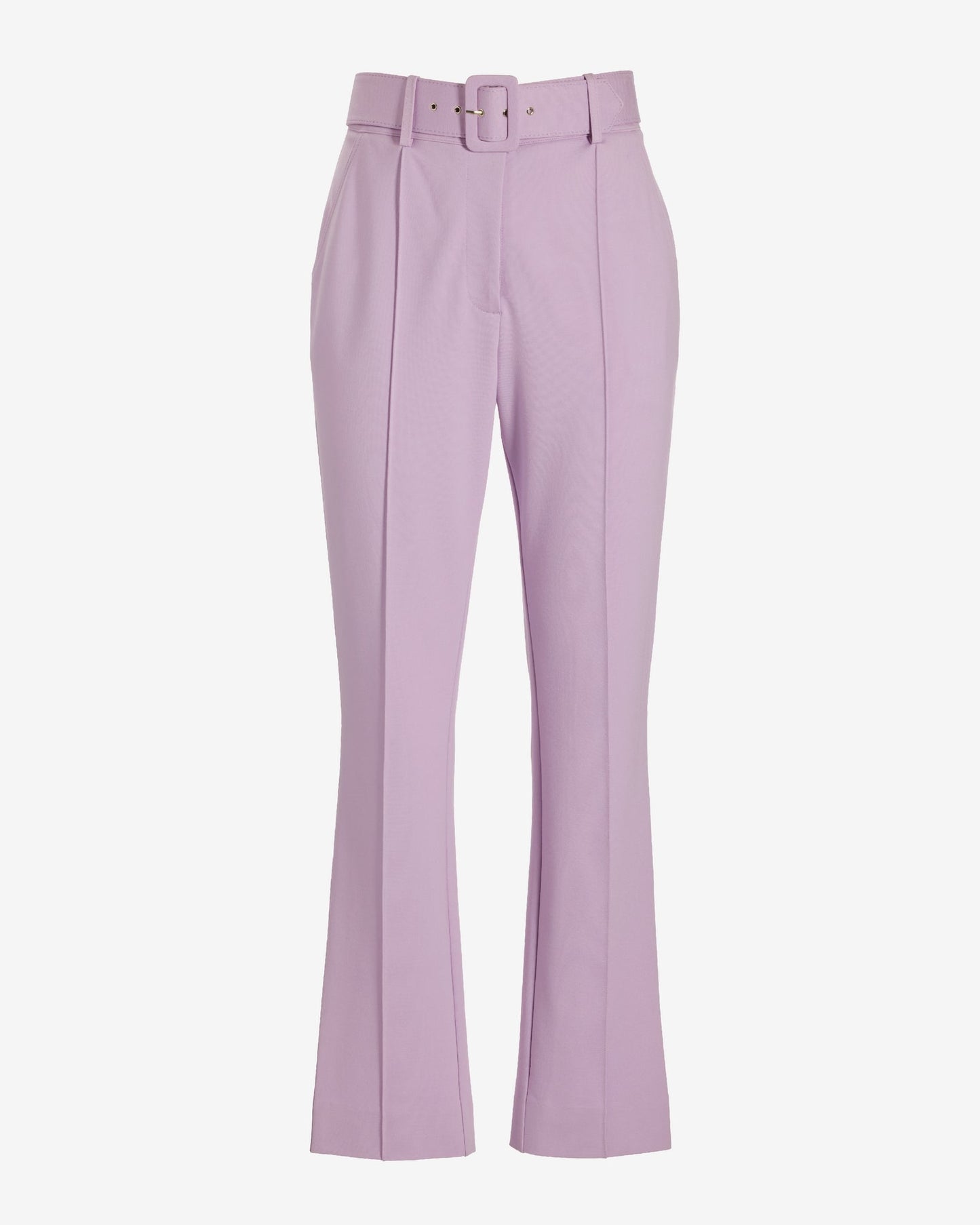Newport Belted Ponte Straight Leg Pant Sand Verbena