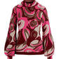 Jacquard Mock Neck Sweater Multi