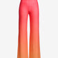 Malibu Print Wide Leg Pant Sunset Ombre