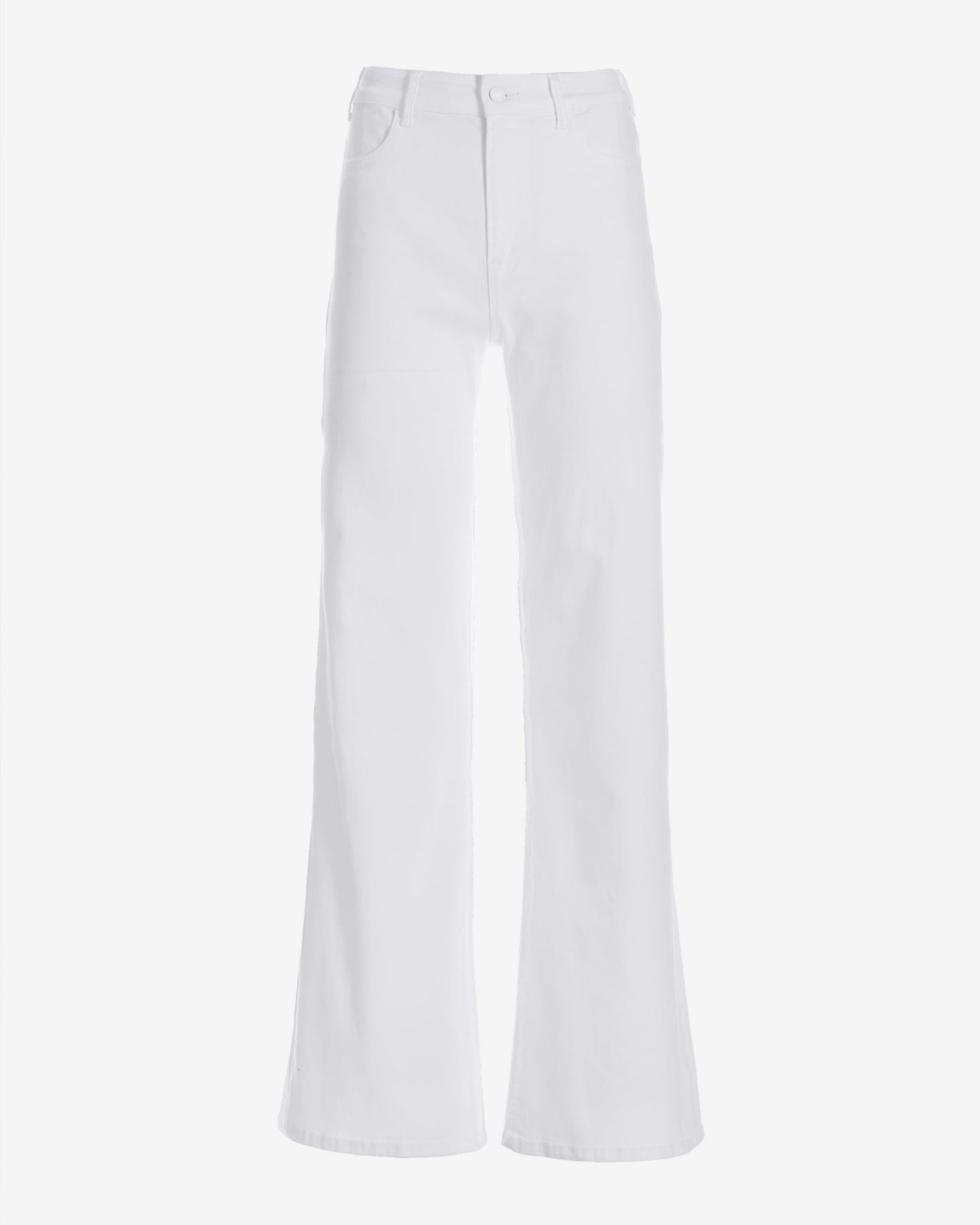Malibu High-Rise Wide Leg Jean White