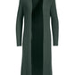 Rib Long Cardigan Sweater Balsam Green