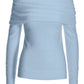 Plush Slouchy LS Sweater Kentucky Blue