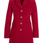 Classic Tailored Coat Red
