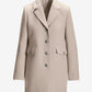 Classic Tailored Coat Pearl