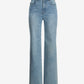 Malibu Scattered Sparkle Wide Leg Jean Light Wash/Silver