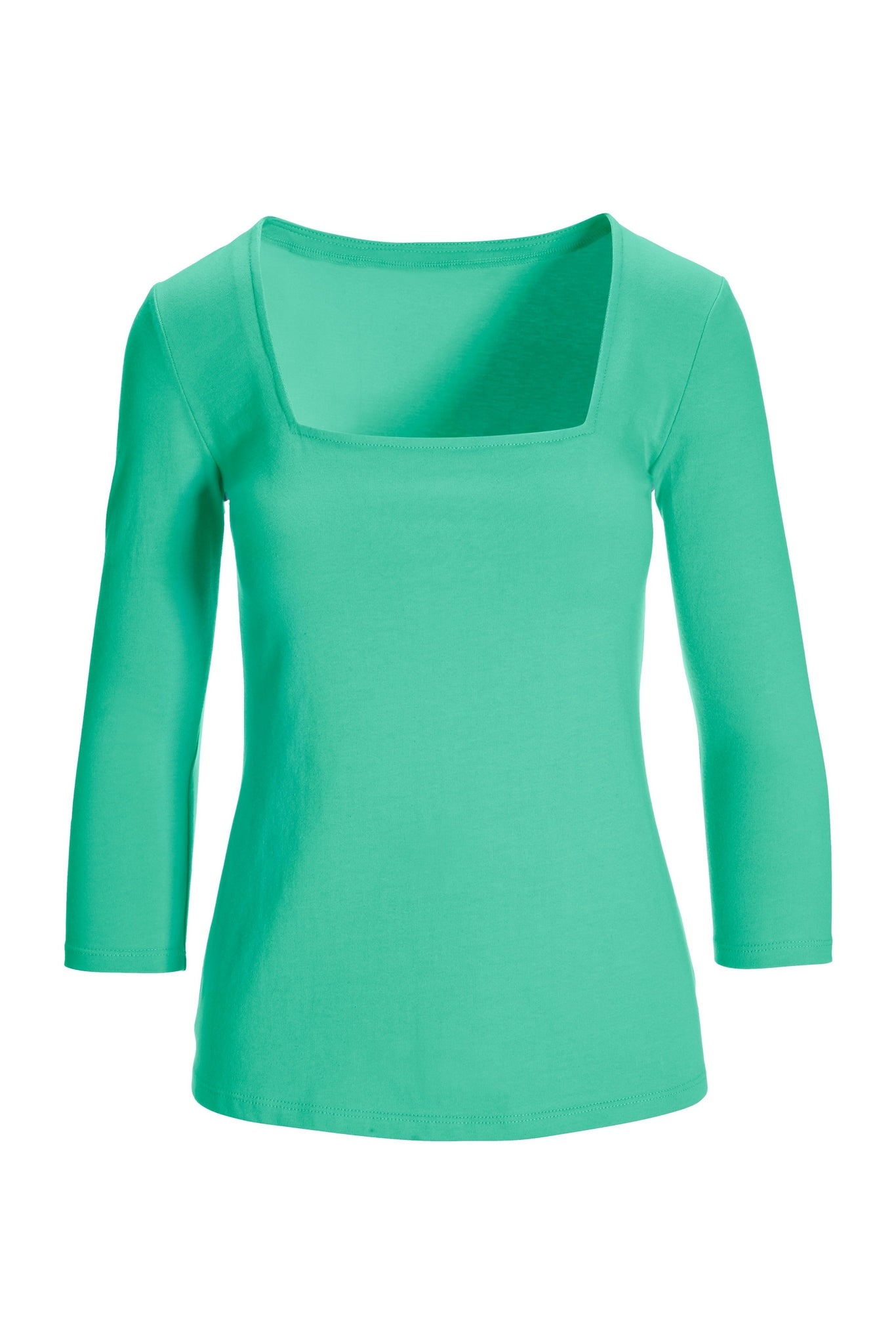 So Sexy Square-Neck Top Pool Blue