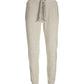 Sequin Ribbed Hacci Jogger Oatmeal