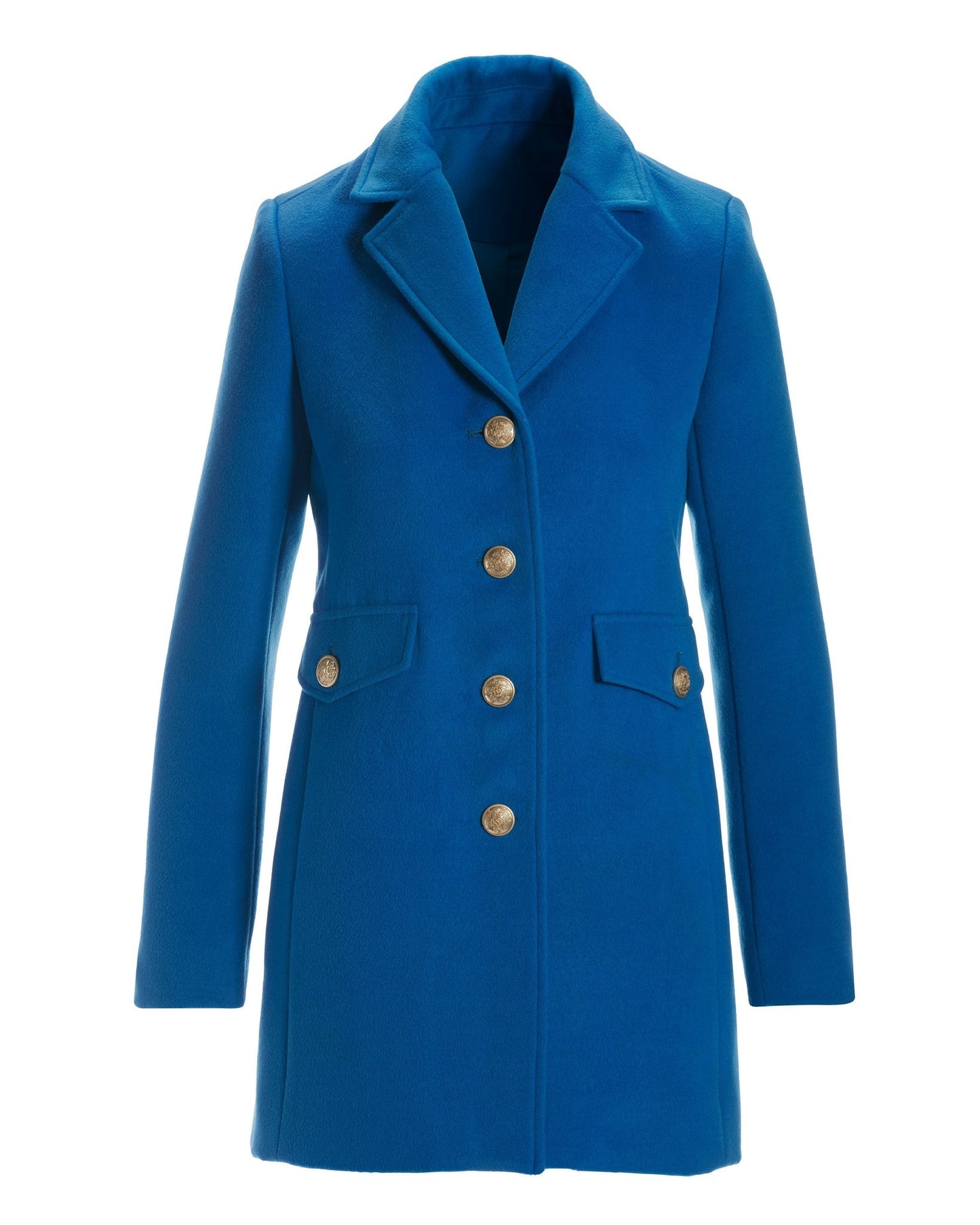 Classic Tailored Coat Princess Blue