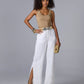 Western Buckle Raffia Belt Natural