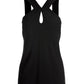Beyond Travel Keyhole Tunic Top Jet Black