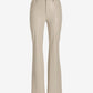 Monterey Five Pocket Faux Leather Bootcut Pant 2BN63 Bone