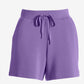 Luxe Lounge Drawstring Short Bougainvillea