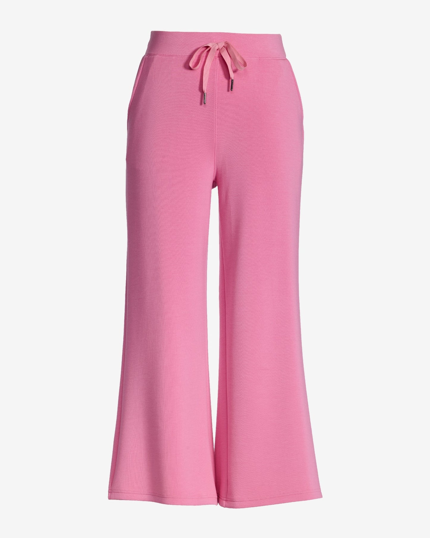 Luxe Lounge Drawstring Wide Leg Pant Rosebloom