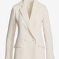 Effortless Drape Blazer Off White