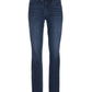 Newport High-Rise Slim Straight-Leg Jean Dark Wash