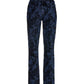 Sedona Flocked Filigree Straight Leg Denim Denim