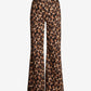 Malibu High Rise Print Palazzo Jean Painted Spots