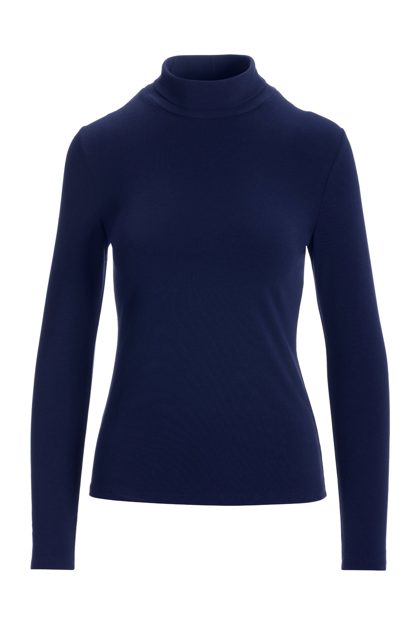 So Sexy Turtleneck Knit Top Navy
