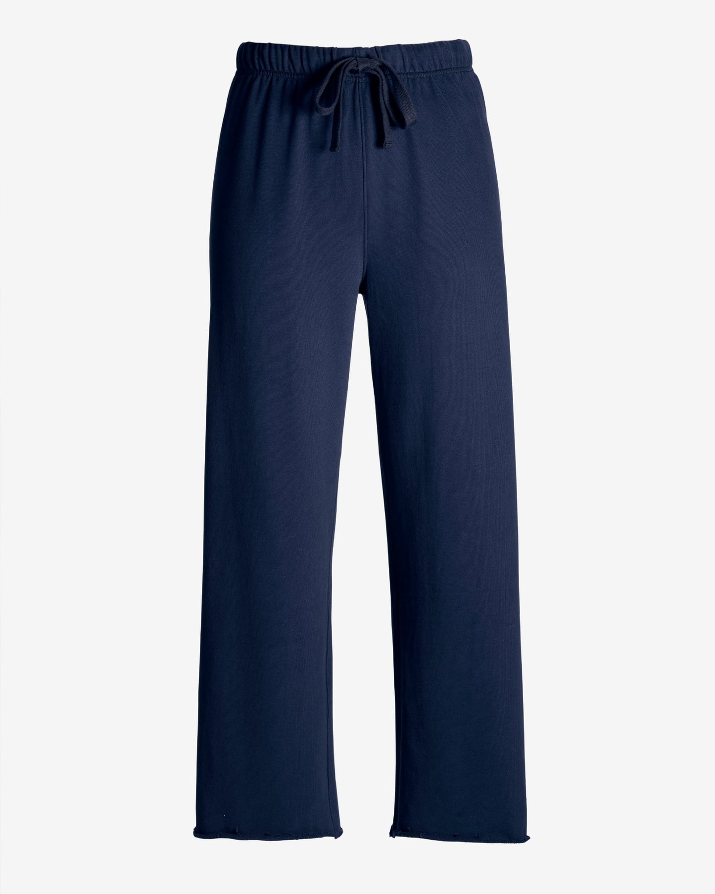 Cotton Comfort Wide Leg Lounge Pant Navy