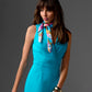 Boston Proper Printed Scarf Iris Garden