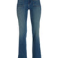 Patch Pocket Detail Bootcut Jean Medium Wash